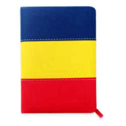Agenda A6 tricolor orizontal nedatata